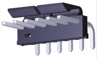 171814-3006 Molex KK 396 Series Right Angle Through Hole Pin Header, 6 Contact(s), 3.96 mm Pitch, 1 Row, Unshrouded