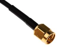 l09999b3593 Telegartner L09999 Series, 1000 mm, RG174 Coaxial, Terminated 50 Ω