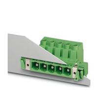 1703496 Phoenix Contact, 10.16mm Pitch, DFK, 6 Way, , Pluggable Terminal Block, Feed Through Plug, Screw, Screw Termination,