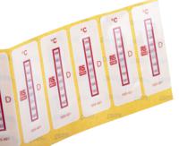 555-421 RS PRO Non-Reversible Temperature Sensitive Label, 160°C to 199°C, 8 Levels