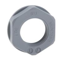 53019000 Lapp Grey Fibreglass PA Cable Gland Locknut, PG7 Thread, IP68