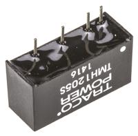 tmh-1205s TRACOPOWER TMH DC-DC Converter, 5V dc/ 400mA Output, 10.8 → 13.2 V dc Input, 2W, Through Hole, +85°C Max Temp
