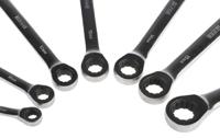 487-163 RS PRO 7-Piece Spanner Set, 8 → 18 mm, Chrome Vanadium Steel