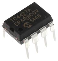 tc4427aepa Microchip MOSFET Gate Driver 2, 1.5 A 8-Pin 22 V, PDIP