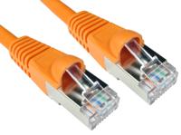 251-5198 RS PRO, 3m Cat6a, Orange RJ45 to Male RJ45 Male, S/FTP Shielded, Terminated LSZH Sheath