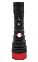 196-4196 RS PRO LED Torch Black, Red 600 lm, 163 mm