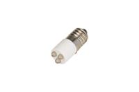 211-594 RS PRO White LED Indicator Lamp, 24V ac/dc, E10 Base, 10mm Diameter, 3 x 2070mcd