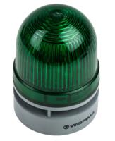 46021075 Werma EvoSIGNAL Mini Series Green Sounder Beacon, 24 V dc, IP66, Base Mount, 95dB at 1 Metre