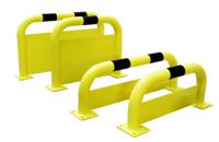 174-5903 RS PRO Black & Yellow Steel Protection Barrier
