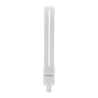30221 Sylvania ToLEDo Lynx G23 LED Bulbs 6 W(11W), 4000K, Cool White, U Bend shape