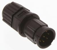 bd-08bmma-ll7001 Amphenol Industrial Circular Connector, 8 Contacts, Cable, Standard Connector, Plug, Male, IP67, Ceres Series