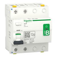 a9z61263 Schneider Electric Acti9 iID RCCB, 63A, 2 Pole, 30mA, Type B-SI, 230V ac