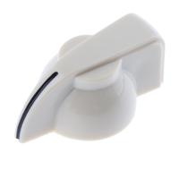 467-2407 RS PRO 32mm Cream Potentiometer Knob for 6.35mm Shaft