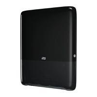 552558 Tork Plastic Black Folded Hand Towel Dispenser Paper Towel Dispenser, 101mm x 491mm x 367mm