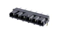 42820-6213 Molex Mini-Fit Sr Series Right Angle Through Hole PCB Header, 6 Contact(s), 10 mm Pitch, 1 Row, Shrouded