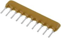 4610x-101-222lf Bourns, 4600X 2.2kΩ ±2% Bussed Resistor Array, 9 Resistors, 1.25W total, SIP, Through Hole