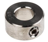 122-3450 RS PRO Shaft Collar, One Piece, Set Screw, Bore 8mm, OD 16mm, W 8mm, Stainless Steel