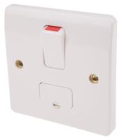k1040-whi MK Electric 13A 1 Gang Switched Fused Spur