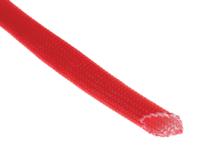 398-846 RS PRO Braided Acrylic Fibreglass Red Cable Sleeve, 4mm Diameter, 5m Length
