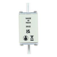 125nhg00b-690 Eaton 125A NH Fuse, NH00, 690V ac