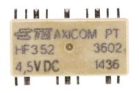 hf3-52 TE Connectivity PCB Mount RF Relay, 4.5V dc Coil, 50Ω Impedance, 3GHz Max. Coil Freq., SPDT