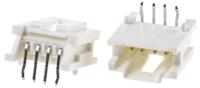 55935-0410 Molex MicroClasp Series Right Angle Through Hole PCB Header, 4 Contact(s), 2 mm Pitch, 1 Row, Shrouded