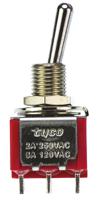 2-1825138-8 TE Connectivity Toggle Switch, PCB Mount, On-On, DPDT, Solder Terminal
