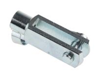 312-0264 RS PRO Steel M8 x 1.25 Clevis, 58mm x 32mm
