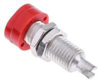 930175101 Hirschmann Test & Measurement Red Female Banana Socket, 4 mm Connector, Solder Termination, 16A, 30 V ac, 60V dc, Tin