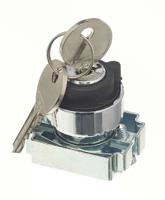 205-2372 RS PRO 2-position Key Switch Head, Latching, 22mm Cutout