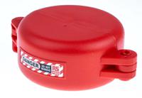 818-8072 RS PRO Red 1-Lock Polypropylene Gate Valve Lockout, 7mm Shackle, 63.5mm Attachment