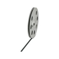 0800418 Phoenix Contact Halogen Free Heat Shrink Sleeving, Black 1.6 → 4.8mm Sleeve Dia. x 30000mm Length 3:1 Ratio, WMS
