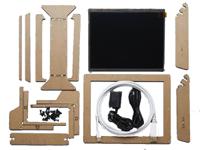 1652 Adafruit , Qualia DisplayPort Monitor 2048x1536 Resolution 9.7in LCD Display Development Kit