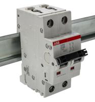 2cds252001r0501-s202-d50 ABB System Pro M Compact S200 MCB, 2P, 50A Curve D, 400V AC, 125V DC, 10 kA Breaking Capacity
