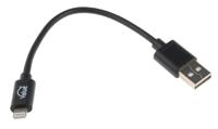 144-8587 RS PRO USB 2.0, Male USB A to Male Lightning, 150mm