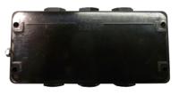 cep167575pau CE-TEK CEP Series Black Polyester Junction Box, IP66, ATEX, 75 x 160 x 75mm