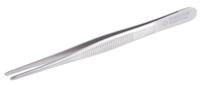 5-036 Bernstein 145 mm, Stainless Steel, Rounded, Tweezers