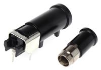 00312520 Schurter 16A PCB Mount Fuse Holder for 6.3 x 32mm Fuse, 500V ac