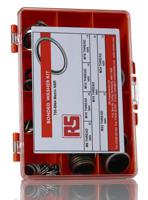 705-8964 RS PRO Self-Centring Metric Kit Nitrile, Kit Contents 125 Pieces