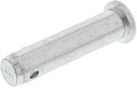 838-990 RS PRO 19.05mm Bright Zinc Plated Steel Clevis Pin, 8mm Diameter