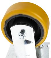 9688ftp125p63 Tente Swivel Castor Wheel, 550kg Capacity, 125mm Wheel