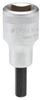 03050007 STAHLWILLE 1/2 in Drive Bit Socket, Hex Bit, 7mm, 60 mm Overall Length