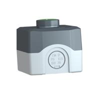 xald102 Schneider Electric Harmony XALD NO Enclosed Push Button, IP66, IP67, IP69, IP69K 62mm Dark Grey/Light Grey Polycarbonate