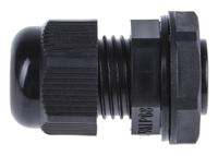 822-9675 RS PRO Black Nylon Cable Gland, PG9 Thread, 4mm min., 8mm max., IP68