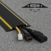 182-3873 RS PRO 1.8m Cable Cover in PVC, 30mm Inside dia.