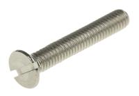 158-3427 RS PRO Slot M4 Countersunk A4 316 Stainless Steel Machine Screws DIN 963 x 25.0mm