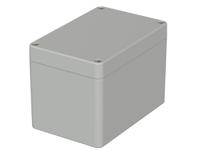 02226000 Bopla Euromas Series Grey Polycarbonate Enclosure, IP65, Flanged, Grey Lid, 120 x 80 x 85mm