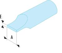 es6255 Facom Slotted Screwdriver Bit, 5.5 mm Tip