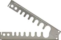 64296 ABUS Grey 2-Lock Stainless Steel Lockout Device, 20mm Attachment