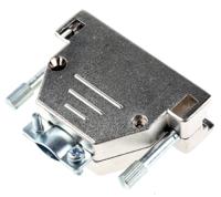 2801-0106-03 MH Connectors MHED Series ABS D Sub Backshell, 25 Way, Strain Relief